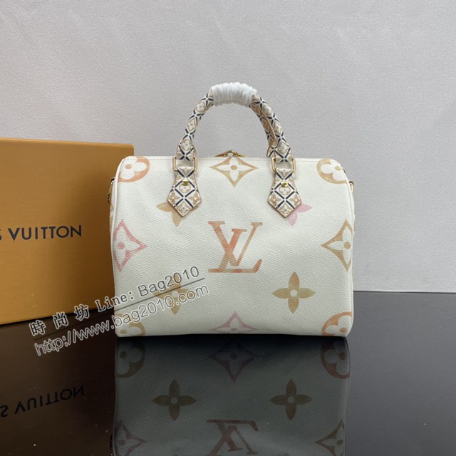 Lv路易威登2023專櫃新款Speedy Bandoulière25手袋 LV手提肩背女包 M22987 M23073 ydh5109